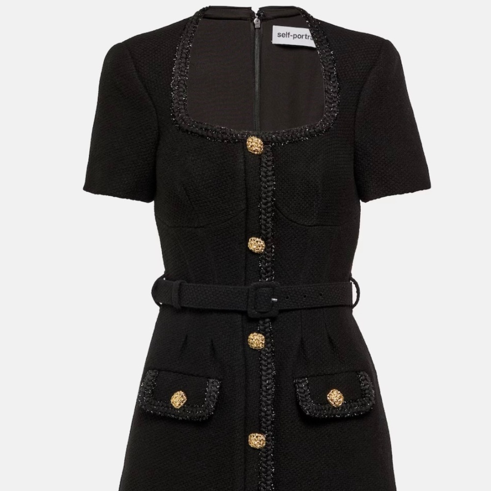 Self portrait Embellished Mini Dress